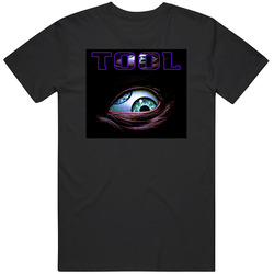 Tool Metal Rock Band Eye Design Men's T-shirts Black Unisex Cotton Tee Classic T Shirt