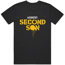 Tw Infamous Second Son 1 220615 Unisex Cotton Tee Classic T Shirt