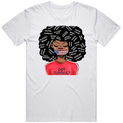 Got Justice Black Unisex Cotton Tee Classic T Shirt