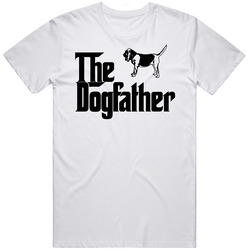 Bloodhound Custom Dog Breed The Dogfather Unisex Cotton Tee Classic T Shirt