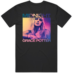 Grace Potter Midnight Black Tee Unisex Cotton Tee Classic T Shirt