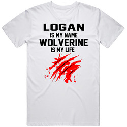 Logan Is My Name Wolverine Is My Life Old Man Logan Movie Unisex Cotton Tee Classic T Shirt