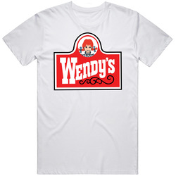 Wendys Original Restaurant Logo Unisex Cotton Tee Classic T Shirt