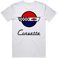 Corvette Logo Performance Usa American Unisex Cotton Tee Classic T Shirt