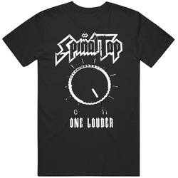 New T-Shirt Spinal Tap One Louder Heavy Metal Band Mens Tee Size S To 6XL Unisex Cotton Tee Classic T Shirt