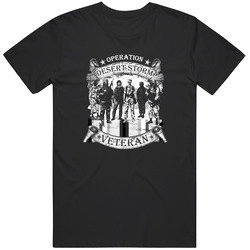 Veterans T-shirt - Operation Desert storm Veteran Unisex Cotton Tee Classic T Shirt