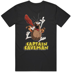 Captain Caveman Cartoon  0 03 Unisex Cotton Tee Classic T Shirt