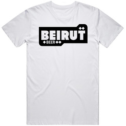 Beirut Beer Lebonese German Style Pilsner Beer Logo Unisex Cotton Tee Classic T Shirt
