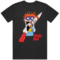 Chucky Shirt Rugrats Scares Chuckie Child's Play Unisex Cotton Tee Classic T Shirt