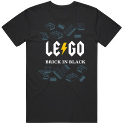 Lego Bricks T- Rock Tee Unisex Cotton Tee Classic T Shirt