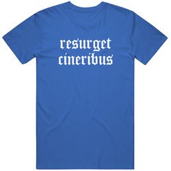 Resurget Cineribus Detroit Lions Unisex Cotton Tee Classic T Shirt