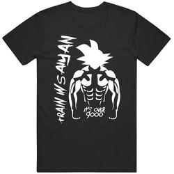 Train Insaiyan Over 9000  Gokuu Unisex Cotton Tee Classic T Shirt