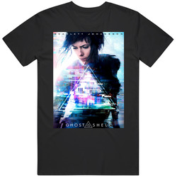 Ghost In The Shell Scarlet Johansson Black Widow Movie Unisex Cotton Tee Classic T Shirt