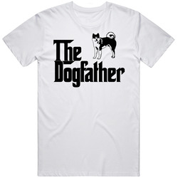 Akita Custom Dog Breed The Dogfather Unisex Cotton Tee Classic T Shirt