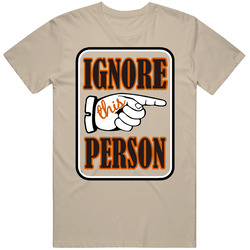 Ignore This Person Fun Meatballs Popular Movie Unisex Cotton Tee Classic T Shirt