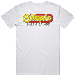 Blimpie Subs And Salads Classic Retro Fast Food Restaurant Logo Fan Foodie Food Unisex Cotton Tee Classic T Shirt
