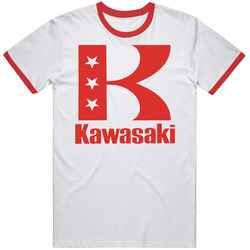 Kawasaki Vintage Logo Unisex Cotton Tee Classic T Shirt