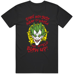 Junkrat Overwatch T Shirt Some Men Just Want To Watch The World Blow Up! Unisex Cotton Tee Classic T Shirt