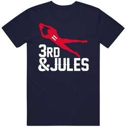 3rd And Jules Julian Edelman New England Football Fan Unisex Cotton Tee Classic T Shirt