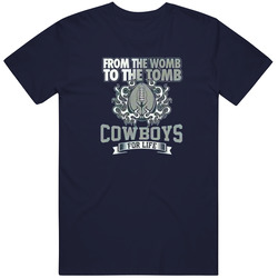 From The Womb To The Tomb Cowboys For Life Unisex Cotton Tee Classic T Shirt