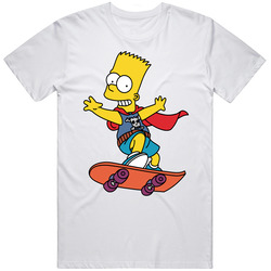 The Simpsons - Bart Simpson Unisex Unisex Cotton Tee Classic T Shirt
