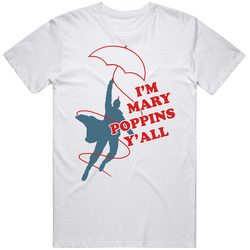 Mary Poppins Yondu Putih Unisex Cotton Tee Classic T Shirt