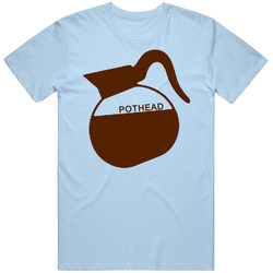 Pothead Funny Coffee Unisex Cotton Tee Classic T Shirt