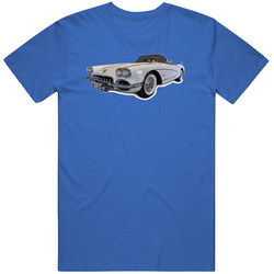 1960 Chevy Corvette Unisex Cotton Tee Classic T Shirt