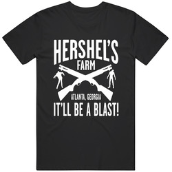 The Walking Dead Hershel's Farm It'll Be A Blast! Atlantic Georgia Funny Parody Official Unisex Unisex Cotton Tee Classic T Shirt