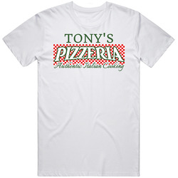 Tony's Pizzeria Personalized Name Italian Theme Unisex Cotton Tee Classic T Shirt