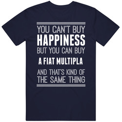 Buy A Fiat Multipla Happiness Car Lover Unisex Cotton Tee Classic T Shirt