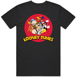 Looney Tunes And Friends Retro Cartoon Unisex Cotton Tee Classic T Shirt