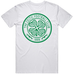 Celtic Fc Soccer Football White Unisex Cotton Tee Classic T Shirt