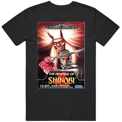 The Revenge Of Shinobi Sega Cover Fan Distressed Unisex Cotton Tee Classic T Shirt