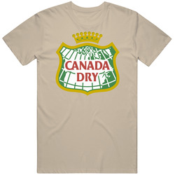 Canada Dry Soft Drink Logo Can Soda Fan Gift Idea Unisex Cotton Tee Classic T Shirt