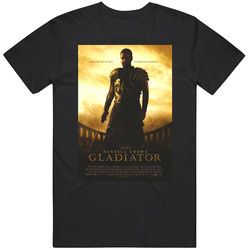 Russel Crowe 2000 Gladiator  Cool Movie  Fan Unisex Cotton Tee Classic T Shirt