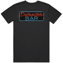 Detroiter Bar Popular Detroit Restaurant Food Unisex Cotton Tee Classic T Shirt