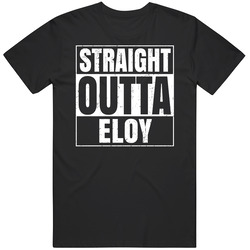 Straight Outta Eloy Arizona City Compton Parody Grunge Unisex Cotton Tee Classic T Shirt