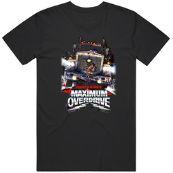 Maximum Overdrive, T-shirt, Steven King, Truck, Trucker, Emilio Estivez, Horror Unisex Cotton Tee Classic T Shirt