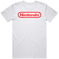 Nintendo Video Game Logo Unisex Cotton Tee Classic T Shirt
