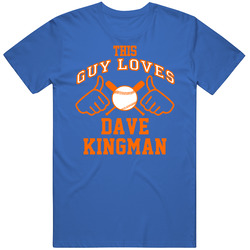 This Guy Loves Dave Kingman New York Baseball Player Classic Unisex Cotton Tee Classic T Shirt