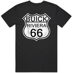 Highway Route Sign 1966 Riviera Distressed Unisex Cotton Tee Classic T Shirt