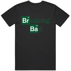 New Breaking Bad Tv Show Logo Standard Adult Black T- S To 5xl Unisex Cotton Tee Classic T Shirt