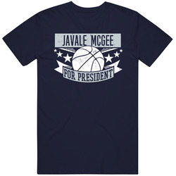 Javale Mcgee For President Dallas Basketball Player Funny Sports Fan Unisex Cotton Tee Classic T Shirt