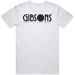 Gibsons Chicago Restaurant Unisex Cotton Tee Classic T Shirt