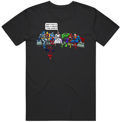 Jesus & Avengers Unisex Cotton Tee Classic T Shirt
