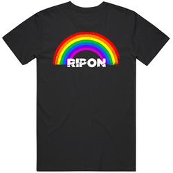 Ripon Rainbow Pride City Unisex Cotton Tee Classic T Shirt