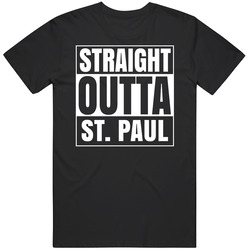 Straight Outta St. Paul Oregon City Parody Unisex Cotton Tee Classic T Shirt