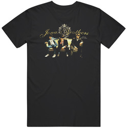 Jonas Brothers 2007 2008 Concert Tour Unisex Cotton Tee Classic T Shirt