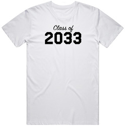 Class Of 2033 Unisex Cotton Tee Classic T Shirt